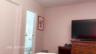 The best friend's mom offered her bed to a young guy