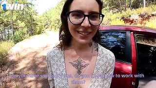 Fixed his car and fucked the hot tattooed girl hard