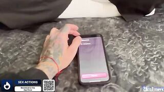 The guy persuaded the girl to have sex by using an application