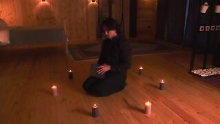 A priest exorcised a demon from the body of a hot MILF, embodying Luna Roulette’s seductive fantasies
