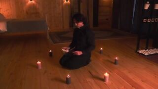 A priest exorcised a demon from the body of a hot MILF, embodying Luna Roulette’s seductive fantasies