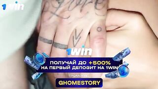 The ANAL Game. Halloween special with a hot, tattooed young girl