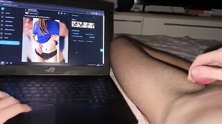 Pervert guy caught watching stepsis’s OnlyFans, she fucks him to keep it secret