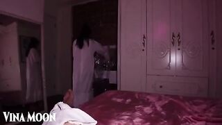 The sister's husband seduced me while I was changing clothes, it was quite a scene