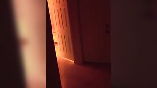 Exhibitionist Redhead gets fucked by a neighborhood Voyeur