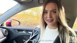 A girl got lost and was picked up by a guy, leading to an intense encounter