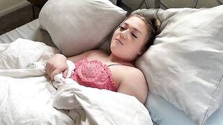 Cute teen plays hooky with stepdad in a steamy scene