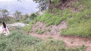 Spying for the fit Latina MILF with a big ass while she’s running is forbidden