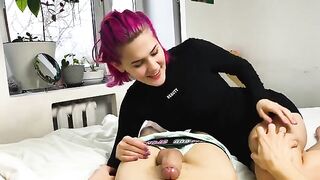A wife should ask for money like this, with a blowjob and more