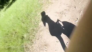 I let them fuck me in the middle of the woods -