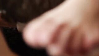 Redhead hippie teen gets her cunt smashed by a huge cock