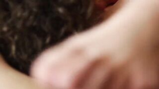 Redhead hippie teen gets her cunt smashed by a huge cock
