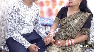 Desi Pari seduced her stepbrother on Rakhi with Hindi audio