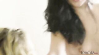 Kristina Rose performs for her new boyfriend in a steamy shower scene