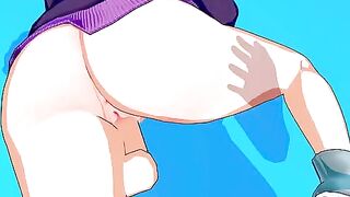 Hot Maki Zenin's pussy is loved by all the boys in this hentai