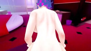 Nagant from My Hero Academia gets her pussy stuffed with a huge cock