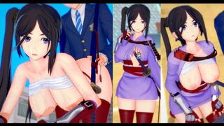 Game Koikatsu! Yamato Mikoto's big tits action