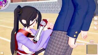 Game Koikatsu! Yamato Mikoto's big tits action