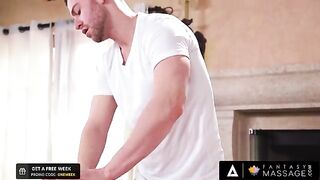 Elena Koshka got banged by her BF’s masseur
