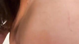 Brunette Pawg gets fucked in the kitchen by her stepbro
