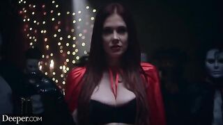 Deeper. Lulu, April, Jasmine & Isiah serve Mistress Maitland in an intense orgy