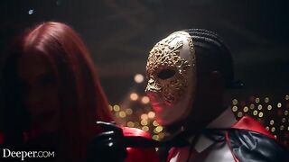 Deeper. Lulu, April, Jasmine & Isiah serve Mistress Maitland in an intense orgy