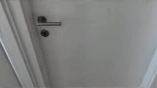 A man without a condom was fucked by his sexy neighbor