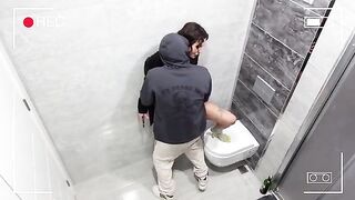 My wife got fucked in the toilet of a disco club