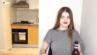 A nimble neighbor girl gets fucked hard in her wet pussy with intense passion