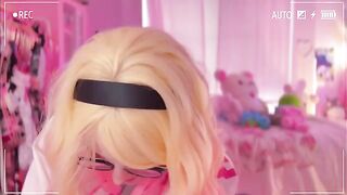 SpiderGwen uses my cock after tying me up. Pretty good!