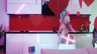Valentine's Day edition: Jinx - ONLY ANAL Sia Siberia, featuring the stunning Sia Siberia in a daring cosplay twist
