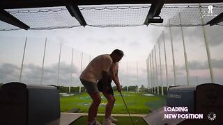 A rough sex night after a golf date with a hot blonde