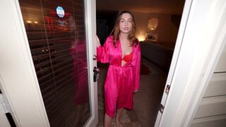 The neighbor’s wife was alone at home on Valentine's Day