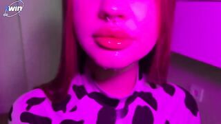 Sexual cow girl wants to drink your milk