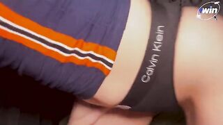 A stepsister woke me up with her blowjob and asked to fuck