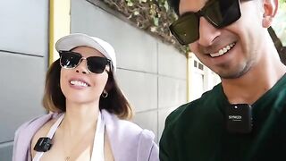 I traveled through Mexico City with my friend Jocessita and gave her a thick cock