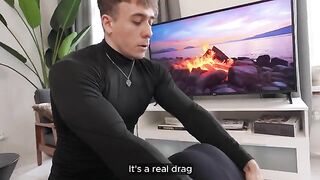 A man came to the gym and saw a beautiful woman exercising. The sweat was dripping from her body. He got horny and his cock hardened at the sight of her. The beautiful woman noticed him staring at her and decided to help him get laid. She offered to fuck 