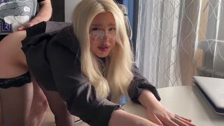 The misunderstanding with the tutor was resolved in a very intimate way