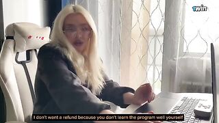 The misunderstanding with the tutor was resolved in a very intimate way
