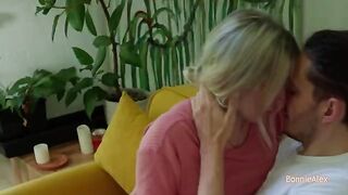 Non PIV Sex. Passionate Handjob ends with Mind Blowing orgasms by an Amateur Couple