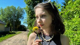 Met a beautiful Ukrainian girl on the street and fucked her that day