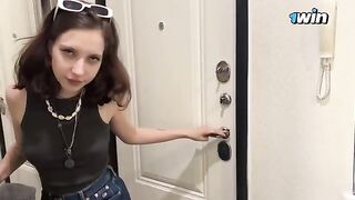 Met a beautiful Ukrainian girl on the street and fucked her that day