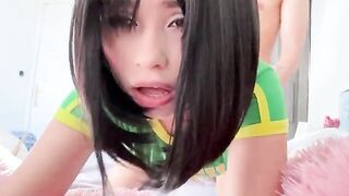My stepsister is a naughty Brazilian slut who loves to fuck
