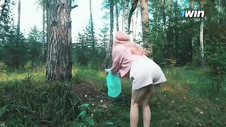 Got lost in the forest and met a forester with a big dick
