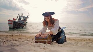 The true treasure was under Captain Sweetie Fox's panties, a daring claim