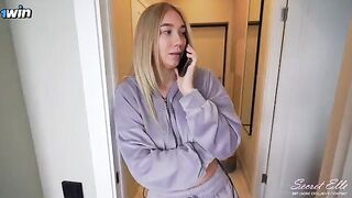 A girl with a beautiful body rubs her pussy, but doesn’t allow penetration