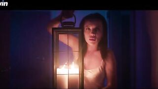 A sexy MILF was fucked by a Domov on Halloween night in a steamy role-play session