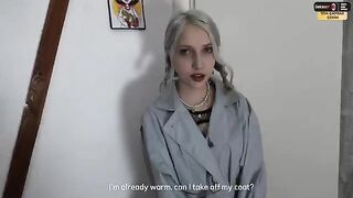 A random girl scared me, but turned out to be a nympho