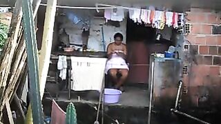 The black woman did not know about the hidden phone camera