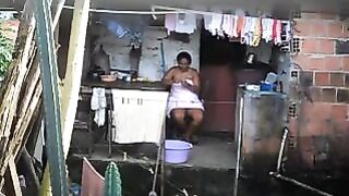 The black woman did not know about the hidden phone camera